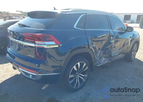 2022 Volkswagen Atlas Cross Sport 3.6L V6 Sel Premium R-Line из США, поврежденный, VIN 1V2FE2CA8NC217313